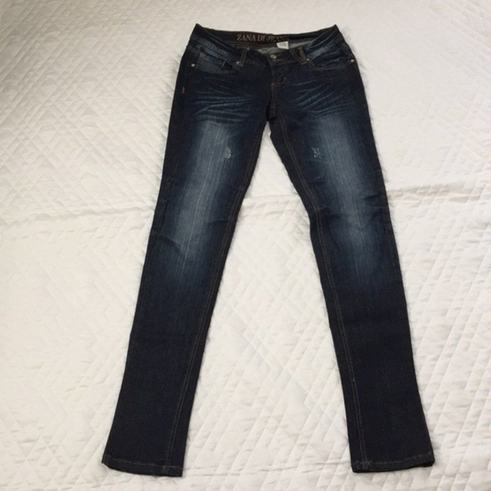 ZANA DI Women’s Dark Blue Jeans Sz 3